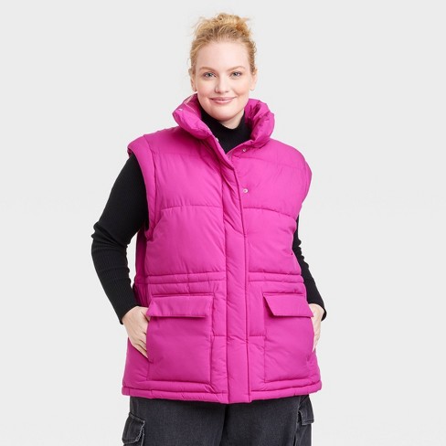 Womens puffer cheap vest sale