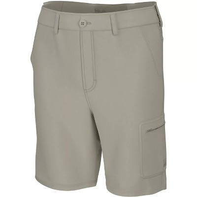 Huk Men's Next Level 10.5 Inch Quick-drying Performance Fishing Shorts With  Upf 30+ Sun Protection - S - Khaki : Target