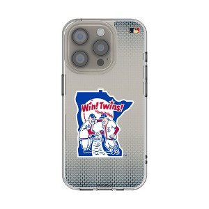 Keyscaper MLB Cooperstown Central Teams Linen Clear Cell Phone Case for Apple iPhone - 1 of 4