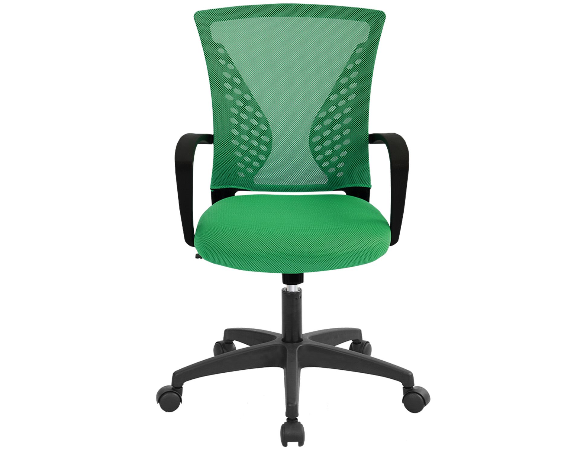 BestMassage Mesh Office Chair Computer Desk Chair Executive Chair with Height Adjustable Seat and Breathable Backrest, Green