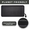 Envelor 32" x 16" Rubber Boot Tray for Entryway Indoor Shoe Trays - 2-Pack - 4 of 4