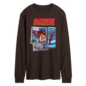Men's - Marvel - Daredevil Comic Panels Long Sleeve Graphic T-Shirt - 1 of 2