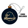 Monmouth University Official Hawks Logo Wood Christmas Tree Holiday Ornament - 2 of 4