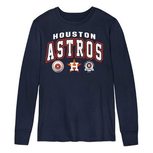 MLB Houston Astros Boys' Long Sleeve T-Shirt - 1 of 1