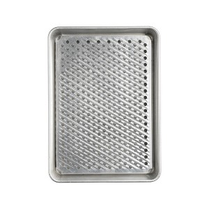 Nordic Ware Naturals® High Sided Half Sheet Pan with Multi-Task Oven & Cooling Rack - 1 of 4