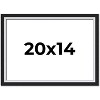 PosterPalooza | Flat Silver Picture Frame - UV Acrylic, Backing Board, Hanging Hardware Included - 2 of 4