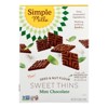 Simple Mills Mint Chocolate Sweet Thins - Case of 6/4.25 oz - 2 of 4