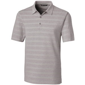 Cutter & Buck Forge Heathered Stripe Stretch Mens Polo Shirt - 1 of 1
