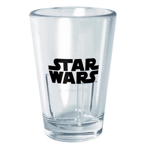 Star Wars Old School Logo Tritan Shot Glass - Clear - 2 oz.