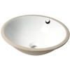 ALFI ABC601 White 17Inch Round Undermount Ceramic Sink - 3 of 4