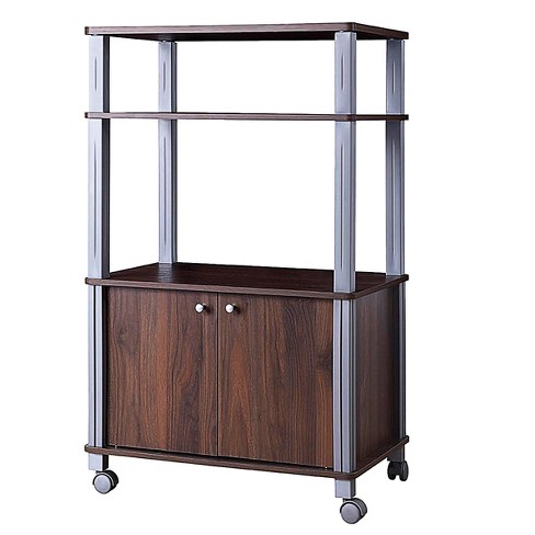 Smart Design Medium Steel 2-tier Pull Out Cabinet Shelf - Chrome : Target