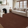 Washable Modern Solid Non Slip Area Rugs for Bedroom Living Room, Indoor Contemporary Floor Carpet for Home Office - 2 of 4
