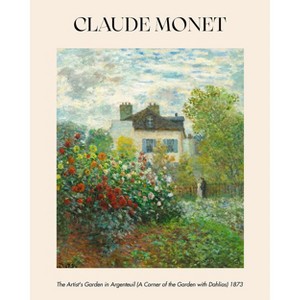 Poster Master Claude Monet - The Artist's Garden at Argenteuil - 1 of 2