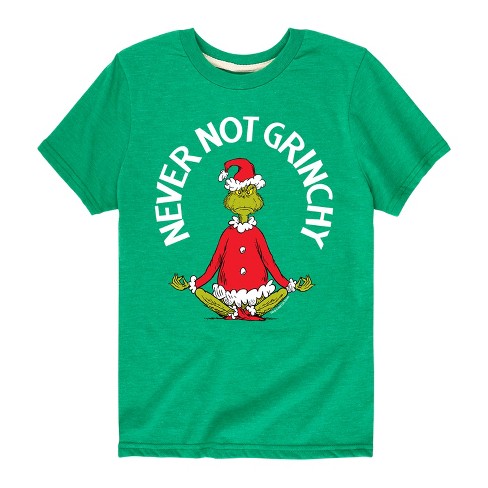 Boys' - Dr. Seuss - The Grinch Never Not Grinchy Short Sleeve Graphic T-Shirt - image 1 of 4