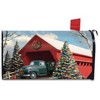 Snow Covered Bridge Christmas Magnetic Mailbox Cover Standard Briarwood Lane - 3 of 3