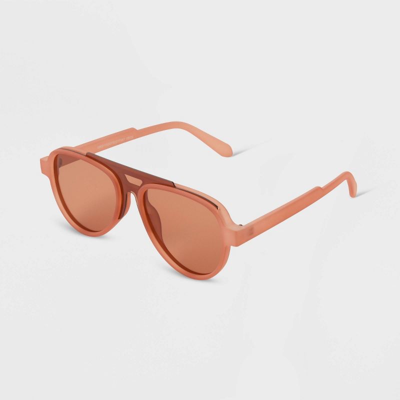 Women's Plastic Aviator Polarized Sunglasses - All in Motion™, 3 of 5