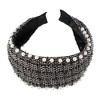 Unique Bargains Women's Classic Wide Pearl Headband 6.10"x1.97" 1 Pc - 4 of 4