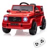 12V Kids Ride On Car, Patikuin Licensed Mercedes Benz G63 Car for Kids w/Remote Control - 3 of 4