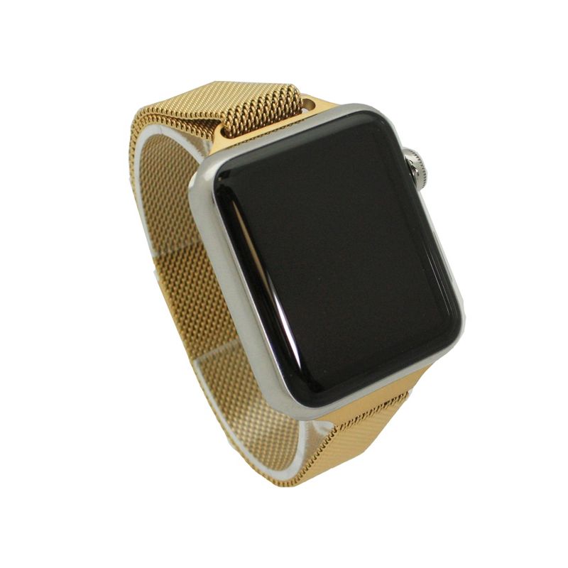 Olivia Pratt Solid Skinny Mesh Apple Watch Band, 5 of 7