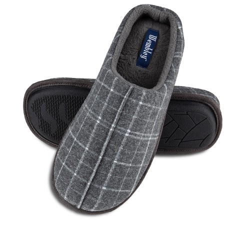 Wembley Men's Classic Indoor/outdoor Clog Slippers - Grey Clog/extra ...