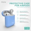 iHome AirPods Case Cover, Heavy-Duty Protection, Charging Flexibility, Versatile Fit for AirPods Generation 1 & 2, Pastel Blue - 2 of 4
