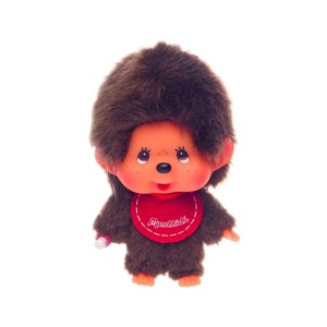 Monchhichi Mini Doll Boy With Big Head and Pacifier Plush - 1 of 4
