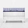 Bacati - Little Sailor Long Crib Rail Guard Cover - 2 of 4