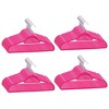 vidaXL 100 pcs Clothes Hanger Set Anti-slip Pink Velvet - 2 of 4