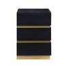 Meridian Furniture,Zaylan Black Nightstand - 3 of 4