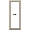 PosterPalooza | Panoramic Classic Modern Silver Frame - UV Acrylic, Foam Board Backing, Hanging Hardware - 2 of 4