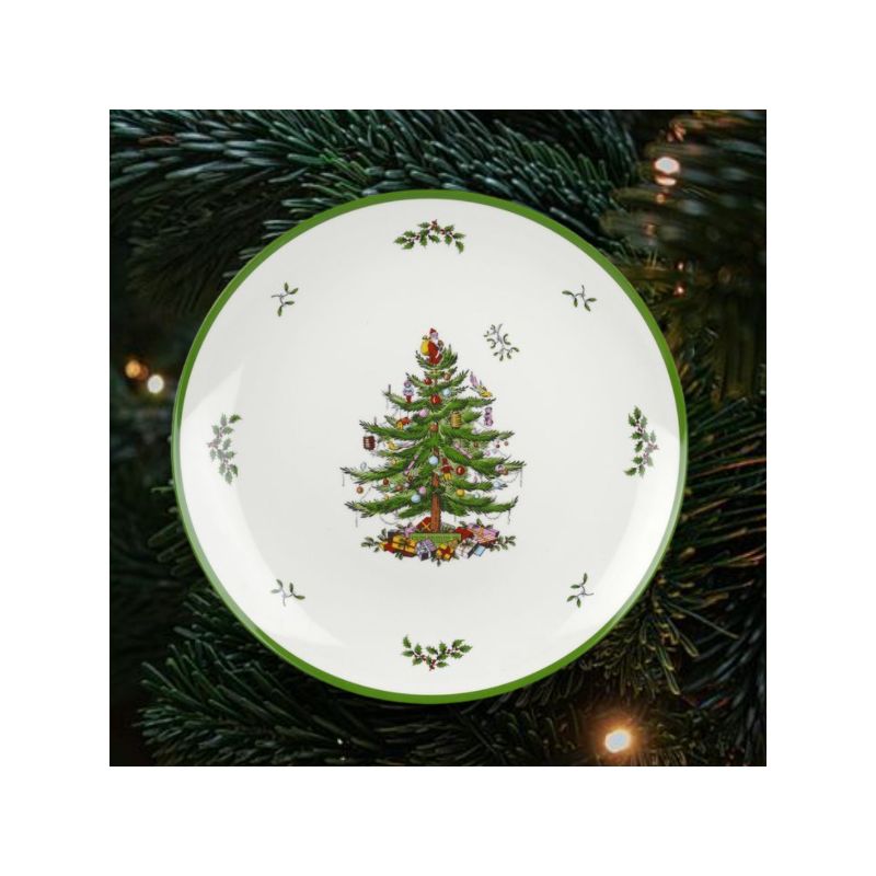 Spode Christmas Tree 14 Inch Round Melamine Platter - 14 Inch, 4 of 6