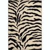Unique Loom    Wildlife Zebra Area Rug - 2 of 4