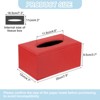 Unique Bargains Magnetic Bottom Tissue Box Cover 1Pc - 2 of 4