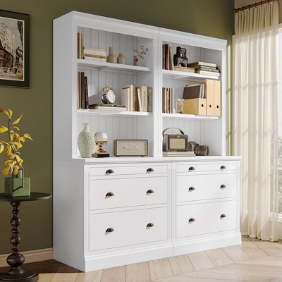 NicBex File Cabinet with Shelves,Office Cabinet with Adjustable Storage Shelves,Modern Vertical Storage Cabinet,Filing Cabinets for Home Office