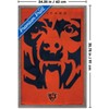Trends International NFL Chicago Bears - Logo 25 Framed Wall Poster Prints - 3 of 4