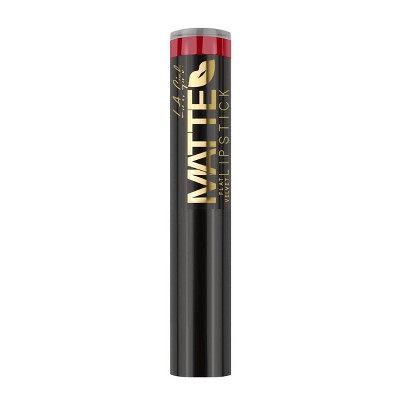 L.A. Girl Matte Flat Velvet Lipstick - 0.1oz