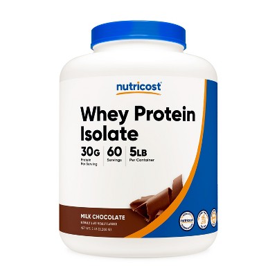 Nutricost Whey Protein Isolate (Milk Chocolate, 5 Pound)