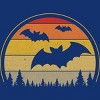 Women's Design By Humans Vintage Retro Vampire Bats Halloween Costume By Chos Racerback Tank Top - 2 of 3