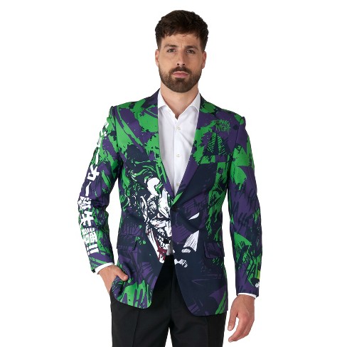 Printed on sale mens blazer