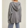 Women's Waffle Sweater Hoodie Top - WISHLIST M - 4 of 4