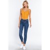 Slickblue Women's Sweater Cami, Front Hook Detail, Knit Top, Modern Style, Mango, S - 2 of 4