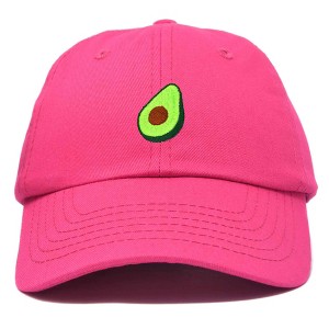 Dalix Avocado Embroidered Mens Cotton Dad Hat Baseball Cap Womens - 1 of 4