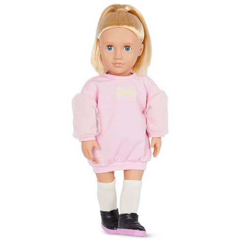 Our Generation Reid with Pink Sweater Dress 18" Fashion Doll - image 1 of 4