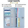 BEAFUP Wallets for Women,Ultra Slim Thin PU Leather RFID Blocking Bifold Wallet -with 11 Card Slots & Coin Pocket,for Daily Use,Travel,Business - 4 of 4