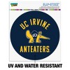UC Irvine Anteaters Logo Automotive Car Window Locker Circle Bumper Sticker - 2 of 4