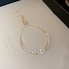 Gold-Tone Evil Eye Adjustable Bracelet with Cubic Zirconia, Protective Symbol Jewelry for Women, Daily & Gifting Occasions - 4 of 4