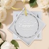 Engagement Ornament 2025 - Engagement Gifts for Couples Glass Ornament Gift for Newly Engaged - 3 of 4