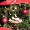 Every Day is Christmas Glass Blown Decoration Cute Hand Made Figurines Christmas Tree Ornament In Gift Box - 3 of 4