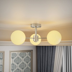 Maxax 21" Modern Flush Mount - 1 of 4