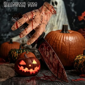 Fun Little Toys Halloween Decorations Fake Hand - Cosplay Fake Hand Props, Fake Hand Scary Props Halloween Decorations - 1 of 4